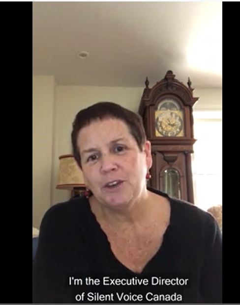 Message from Kelly Mackenzie, Executive Director of Silent Voice Canada video